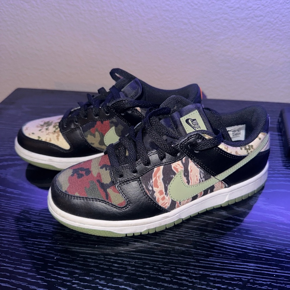 Nike dunk low crazy camo